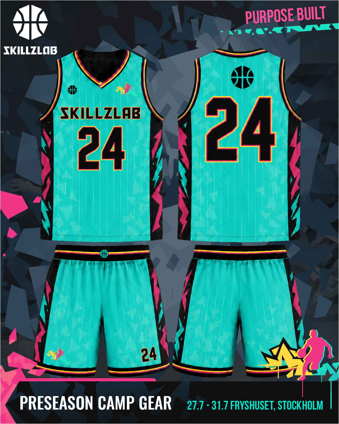 Skillzlab Preaseason Camp - Basketläger i Stockholm 🏀