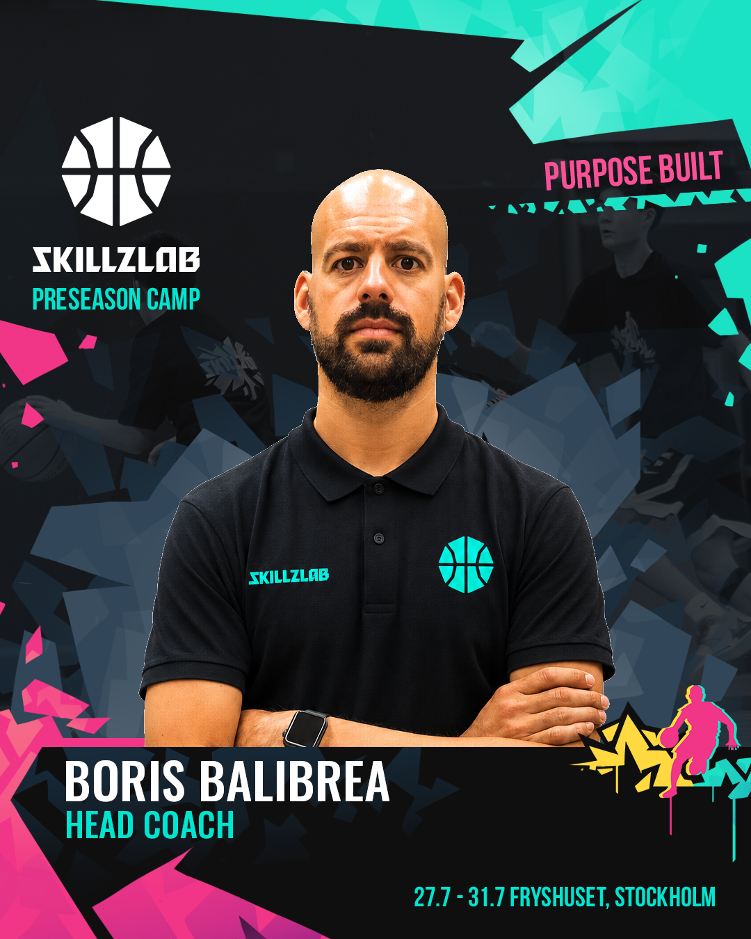 Skillzlab Preaseason Camp - Basketläger i Stockholm 🏀