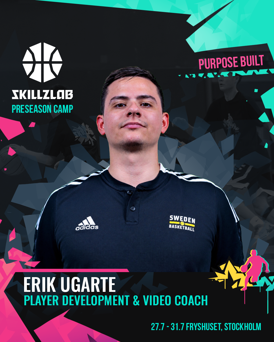 Skillzlab Preaseason Camp - Basketläger i Stockholm 🏀